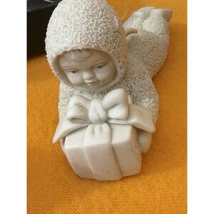 snowbabies dept 56 figurine with package hanging ornament